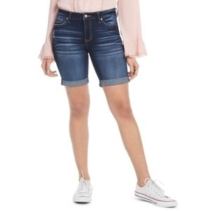 Celebrity Pink Cuffed Bermuda Shorts for Juniors